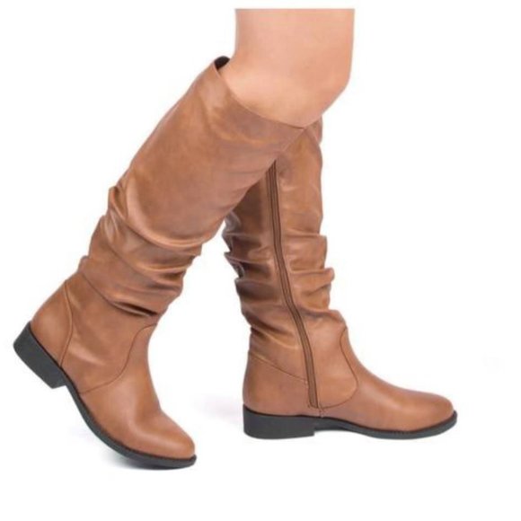 Crinkled Tall Boots - Picture 3 of 3